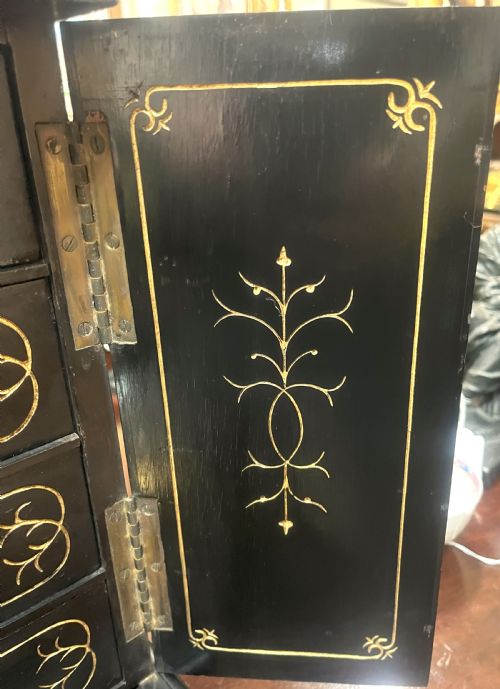 19TH CENTURY PALMWOOD TABLE CABINET - ADDITIONAL PHOTO 3