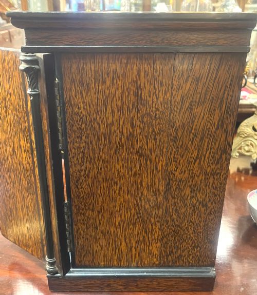 19TH CENTURY PALMWOOD TABLE CABINET - ADDITIONAL PHOTO 5