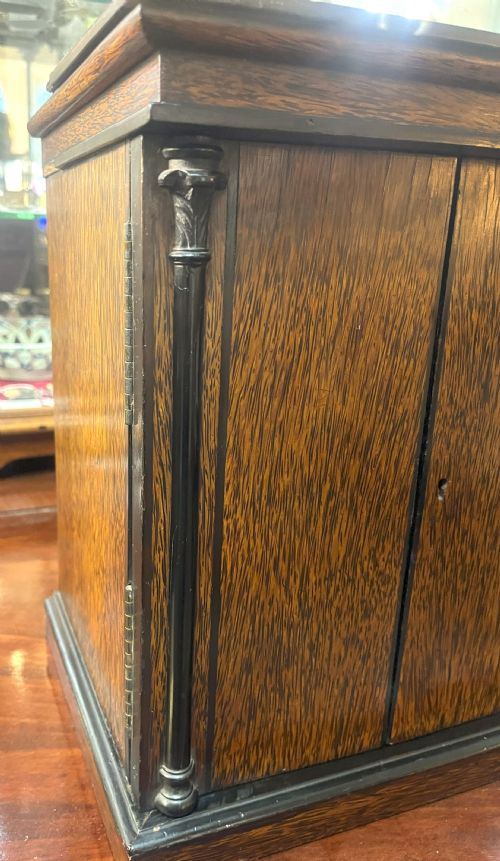 19TH CENTURY PALMWOOD TABLE CABINET - ADDITIONAL PHOTO 8