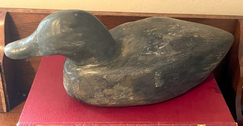 HAND PAINTED WOODEN DECOY DUCK - ADDITIONAL PHOTO 1