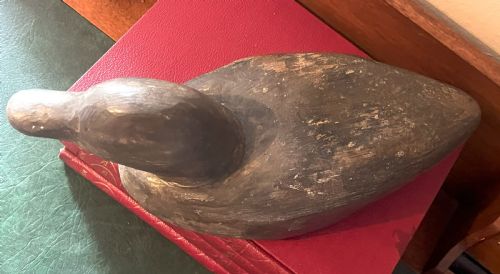 HAND PAINTED WOODEN DECOY DUCK - ADDITIONAL PHOTO 4
