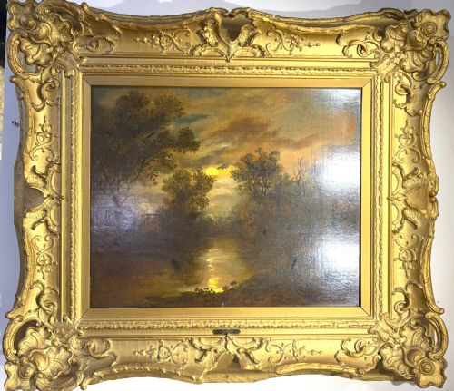 jacobus theodorus abels oil on canvas c1840 - CATEGORY: ANTIQUE ART - DATED 1850