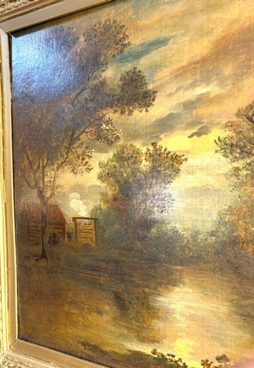 JACOBUS THEODORUS ABELS OIL ON CANVAS C1840 - ADDITIONAL PHOTO 9