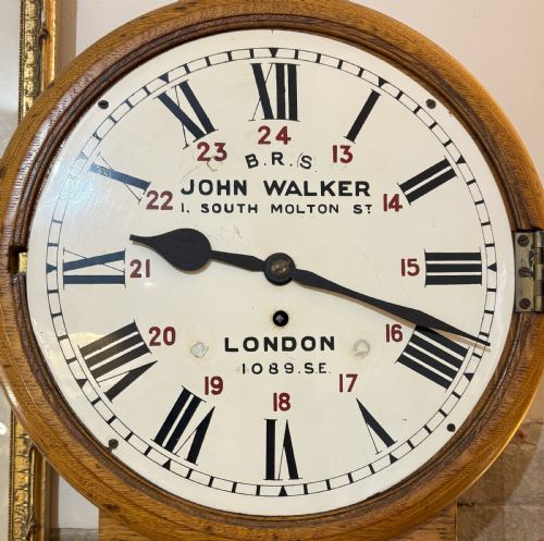 SE RAILWAYS DROP DIAL WALL CLOCK - ADDITIONAL PHOTO 2