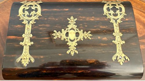 FINEST QUALITY COROMANDEL BEZIQUE GAMES BOX - ADDITIONAL PHOTO 1