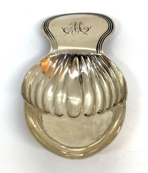 GEORGIAN SILVER ACORN CADDY SPOON - ADDITIONAL PHOTO 1