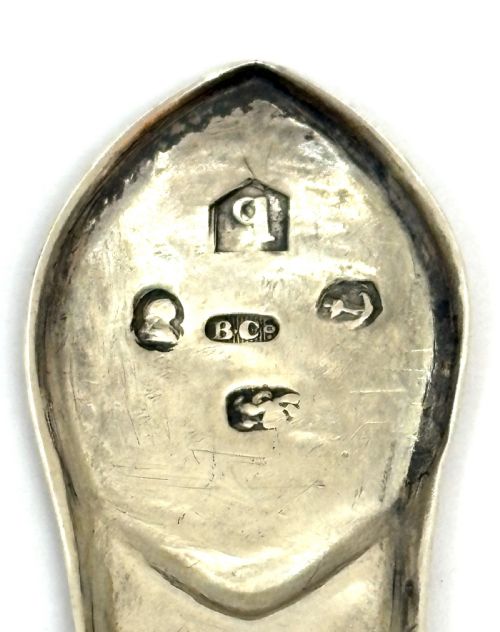 GEORGIAN SILVER CADDY SPOON 1799 - ADDITIONAL PHOTO 2
