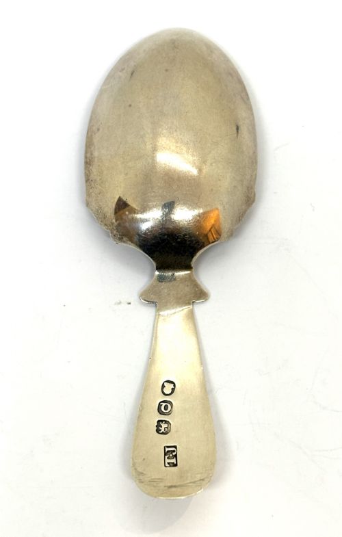 GEORGIAN SILVER CADDY SPOON - ADDITIONAL PHOTO 1