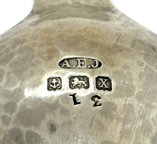 AE JONES SILVER CADDY SPOON - ADDITIONAL PHOTO 2