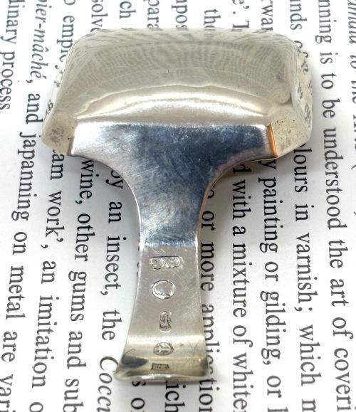 GEORGIAN SILVER TEA CADDY SPOON - ADDITIONAL PHOTO 3