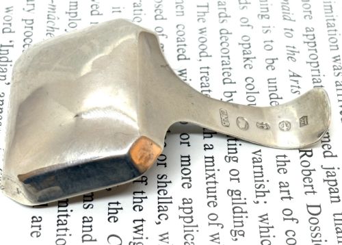 GEORGIAN SILVER TEA CADDY SPOON - ADDITIONAL PHOTO 4