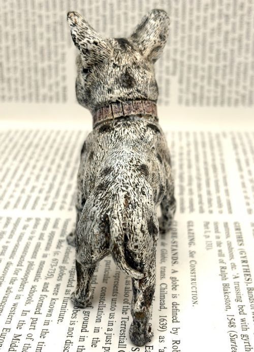 FRANZ XAVER BERGMANN COLD PAINTED BRONZE FRENCH BULLDOG - ADDITIONAL PHOTO 4