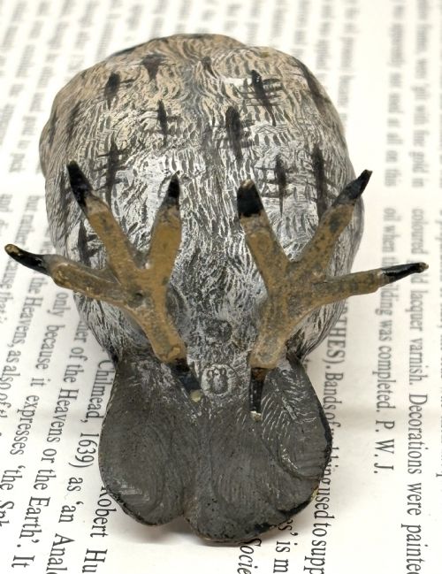 FRANZ XAVER BERGMANN COLD PAINTED BRONZE OWL - ADDITIONAL PHOTO 5