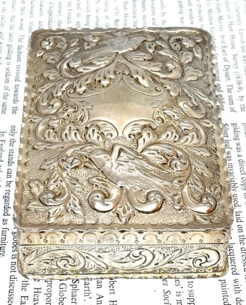 FINE QUALITY SILVER GILT TABLE SNUFF BOX - ADDITIONAL PHOTO 7