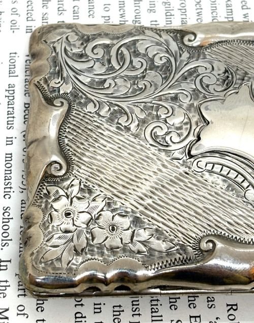 FINE SILVER AIDE MEMOIRE CARD CASE - ADDITIONAL PHOTO 7