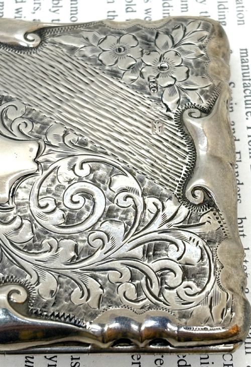 FINE SILVER AIDE MEMOIRE CARD CASE - ADDITIONAL PHOTO 8