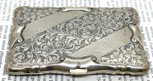 FINE SILVER AIDE MEMOIRE CARD CASE - ADDITIONAL PHOTO 9
