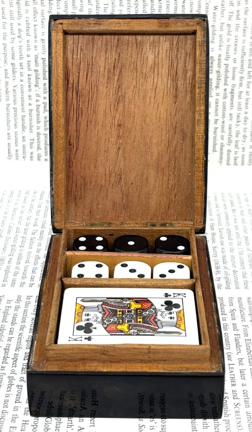 TORTOISESHELL SILVER MOUNTED GAMES BOX - ADDITIONAL PHOTO 3