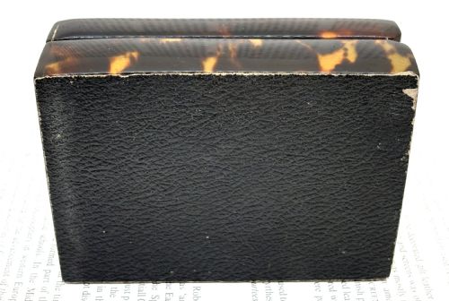 TORTOISESHELL SILVER MOUNTED GAMES BOX - ADDITIONAL PHOTO 5