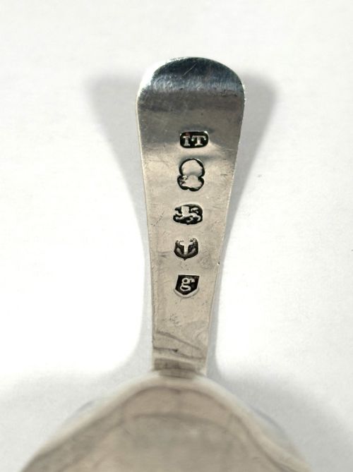 GEORGIAN SILVER CADDY SPOON - ADDITIONAL PHOTO 2
