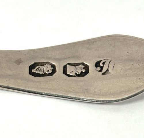 IRISH GEORGIAN SILVER CADDY SPOON - ADDITIONAL PHOTO 4
