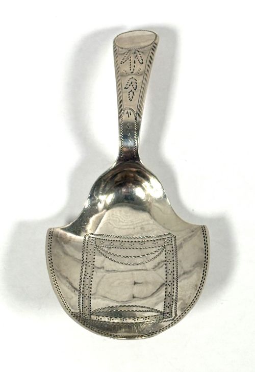 GEORGIAN SILVER CADDY SPOON - ADDITIONAL PHOTO 1