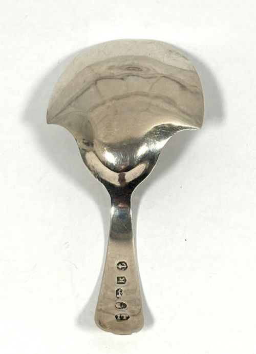 GEORGIAN SILVER CADDY SPOON - ADDITIONAL PHOTO 2