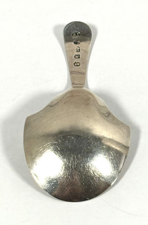 GEORGIAN SILVER CADDY SPOON - ADDITIONAL PHOTO 3