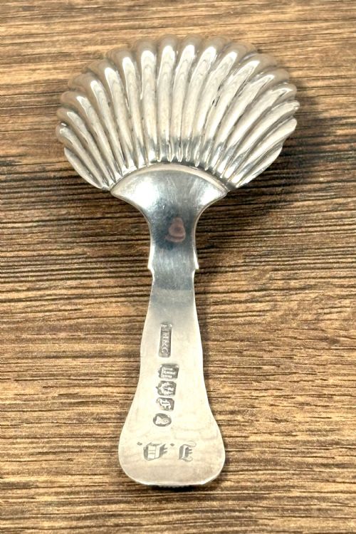 WILLIAM IV SCOTTISH SILVER CADDY SPOON - ADDITIONAL PHOTO 2