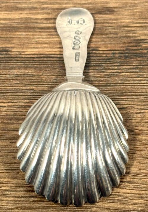 WILLIAM IV SCOTTISH SILVER CADDY SPOON - ADDITIONAL PHOTO 3
