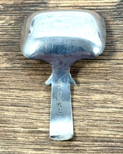 GEORGIAN SILVER CADDY SPOON - ADDITIONAL PHOTO 2
