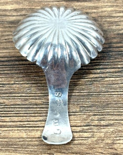 GEORGIAN SILVER CADDY SPOON - ADDITIONAL PHOTO 2