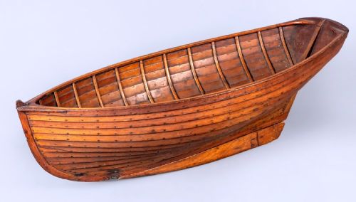 MAGNIFICENT 19TH CENTURY CRADLE BOAT HULL