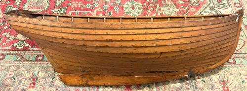MAGNIFICENT 19TH CENTURY CRADLE BOAT HULL - ADDITIONAL PHOTO 2