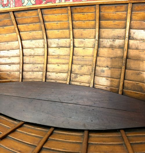 MAGNIFICENT 19TH CENTURY CRADLE BOAT HULL - ADDITIONAL PHOTO 5