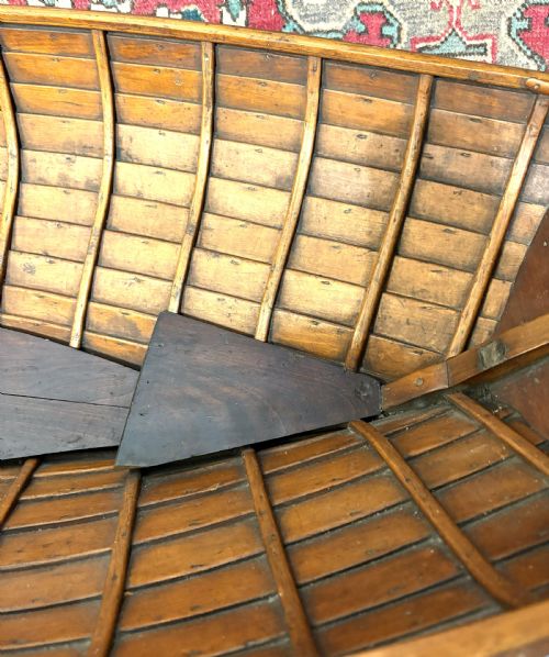 MAGNIFICENT 19TH CENTURY CRADLE BOAT HULL - ADDITIONAL PHOTO 6