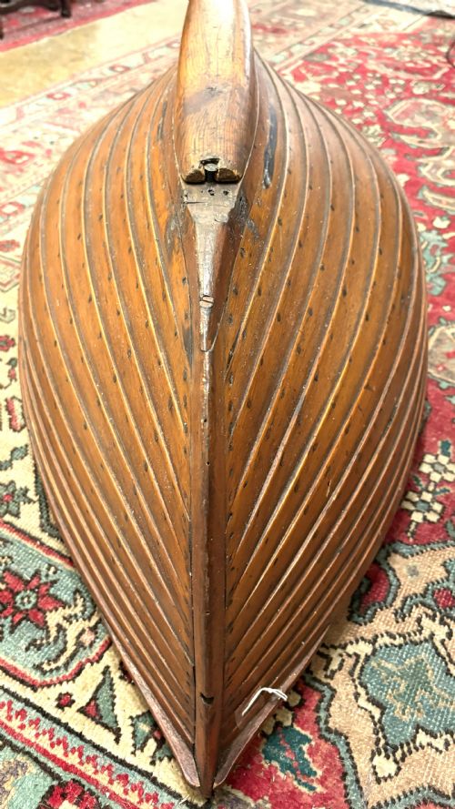 MAGNIFICENT 19TH CENTURY CRADLE BOAT HULL - ADDITIONAL PHOTO 9