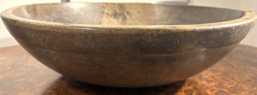 18TH CENTURY TURNED SYCAMORE FRUIT BOWL - ADDITIONAL PHOTO 2