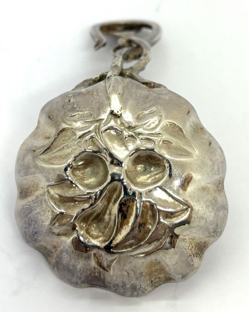VICTORIAN SILVER CADDY SPOON - ADDITIONAL PHOTO 2