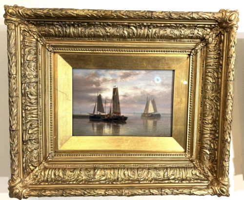 ABRAHAM HULK I 18131897 PAIR OF OIL ON CANVAS - ADDITIONAL PHOTO 1