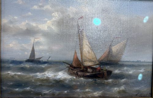 ABRAHAM HULK I 18131897 PAIR OF OIL ON CANVAS - ADDITIONAL PHOTO 4