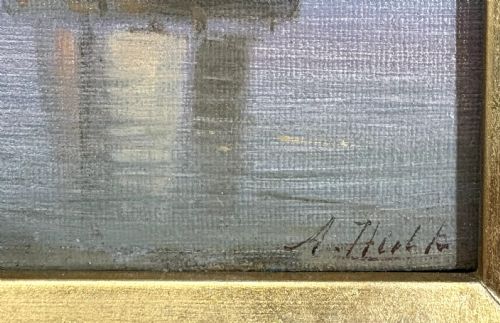 ABRAHAM HULK I 18131897 PAIR OF OIL ON CANVAS - ADDITIONAL PHOTO 5