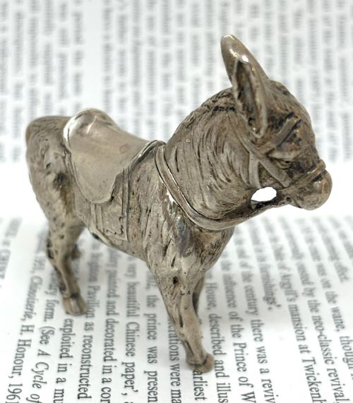 CHESTER SILVER EDWARDIAN DONKEY - ADDITIONAL PHOTO 1