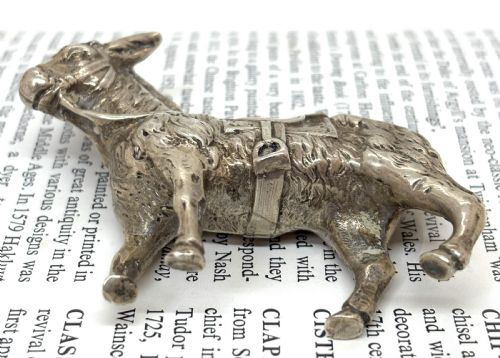 CHESTER SILVER EDWARDIAN DONKEY - ADDITIONAL PHOTO 3