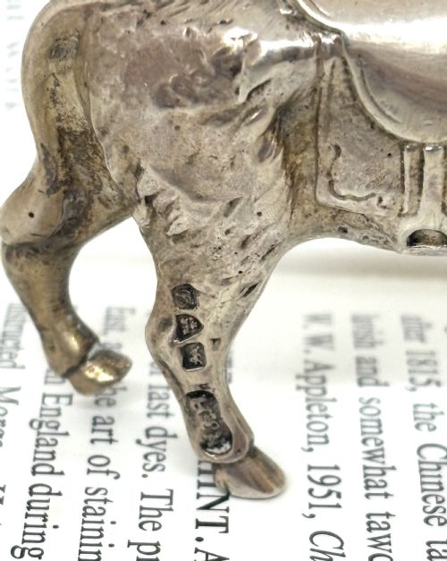 CHESTER SILVER EDWARDIAN DONKEY - ADDITIONAL PHOTO 4