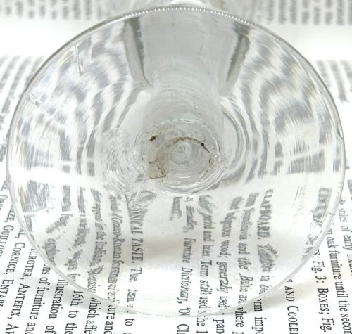 GEORGE III OPAQUE TWIST WINE GLASS - ADDITIONAL PHOTO 1