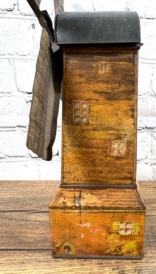 RARE HUNTLEY PALMERS WINDMILL BISCUIT TIN - ADDITIONAL PHOTO 4
