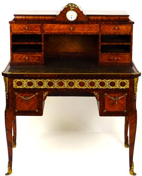 Fine 19th Century French Kingwood & Ormolu Paul Sormani Desk