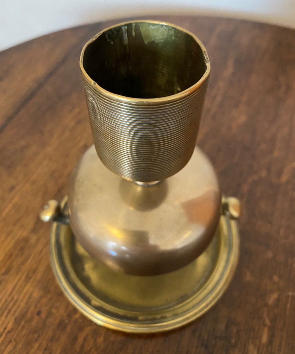 Unusual Victorian Brass Tavern Bell View II