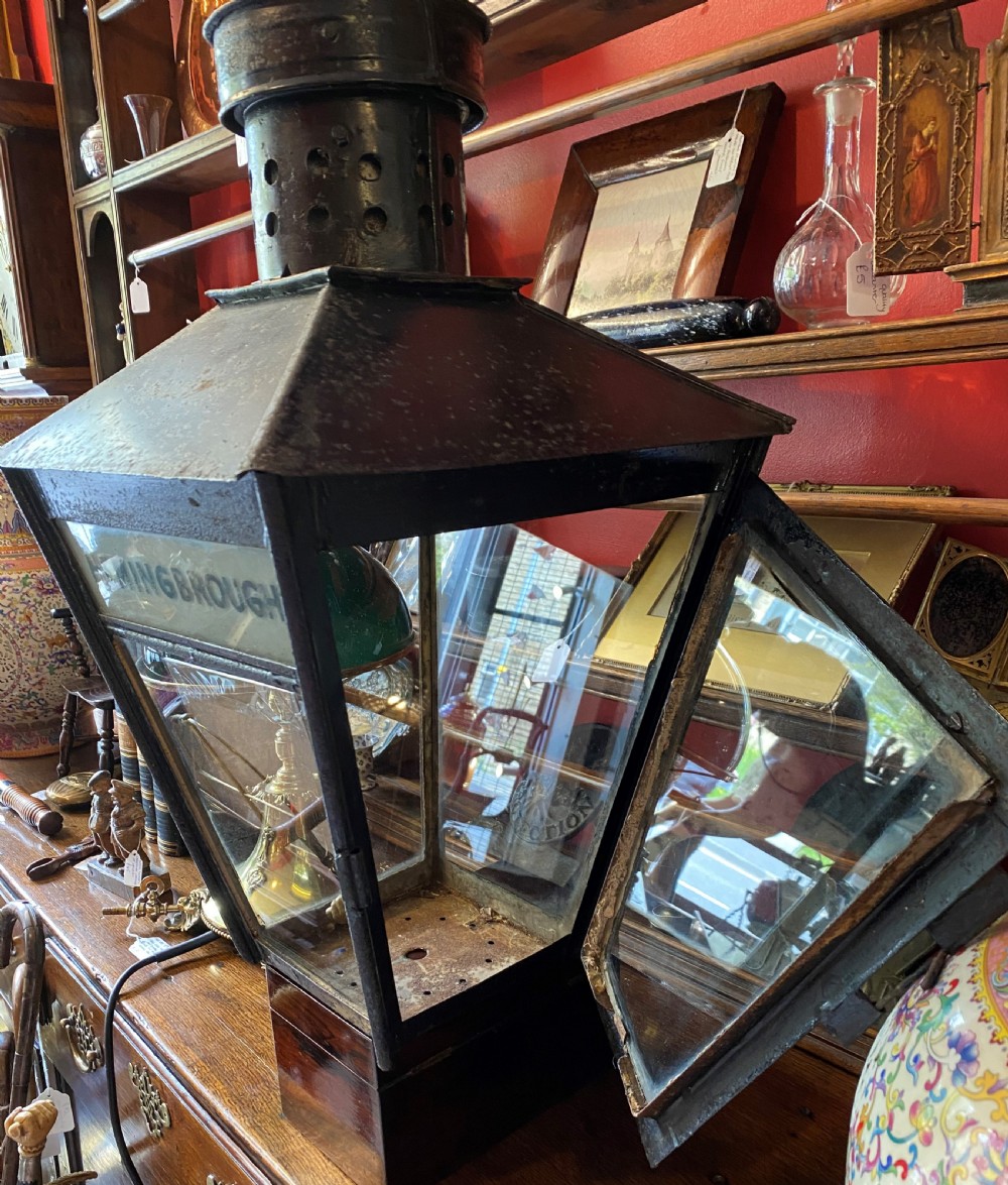 Original Railway Station Platform Lamp View II